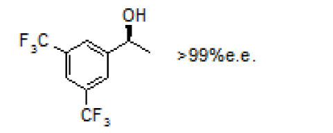 (S)-1-(3',5'-ditrifluoromethylphenyl)-1-ethanol