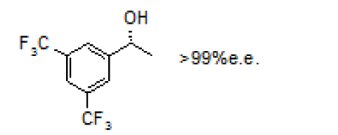 (R)-1-(3',5'-ditrifluoromethylphenyl)-1-ethanol